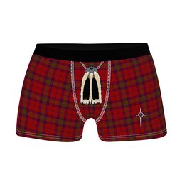 ScotsTee Shop Scottish Ross Old Clan Highland Kilt Sporran Tartan Boxer Briefs