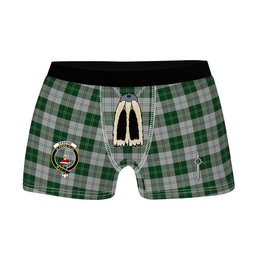 ScotsTee Shop Scottish Erskine Green Clan Crest Highland Kilt Sporran Tartan Boxer Briefs