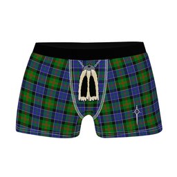 ScotsTee Shop Scottish Paterson SC Clan Highland Kilt Sporran Tartan Boxer Briefs