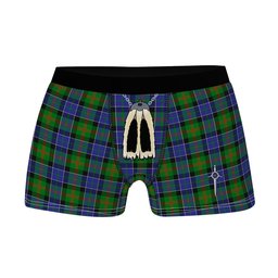 ScotsTee Shop Scottish Paterson SC Clan Highland Kilt Sporran Tartan Boxer Briefs