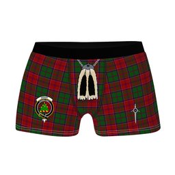 ScotsTee Shop Scottish Grant Clan Crest Highland Kilt Sporran Tartan Boxer Briefs