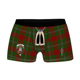 ScotsTee Shop Scottish Strang Clan Crest Highland Kilt Sporran Tartan Boxer Briefs