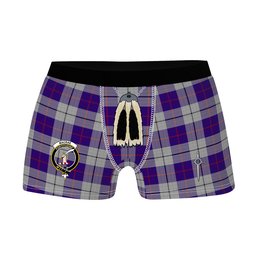 ScotsTee Shop Scottish MacRae Dress Purple 1 Clan Crest Highland Kilt Sporran Tartan Boxer Briefs
