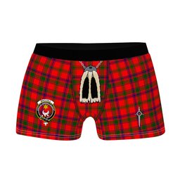 ScotsTee Shop Scottish MacColl Modern Clan Crest Highland Kilt Sporran Tartan Boxer Briefs