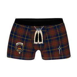 ScotsTee Shop Scottish Cameron Hunting Modern Clan Crest Highland Kilt Sporran Tartan Boxer Briefs