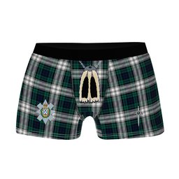 ScotsTee Shop Scottish Black Watch Dress Modern Clan Crest Highland Kilt Sporran Tartan Boxer Briefs
