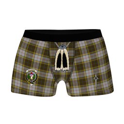 ScotsTee Shop Scottish Buchanan Dress Clan Crest Highland Kilt Sporran Tartan Boxer Briefs