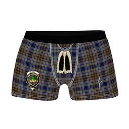 ScotsTee Shop Scottish Gayre Hunting Clan Crest Highland Kilt Sporran Tartan Boxer Briefs