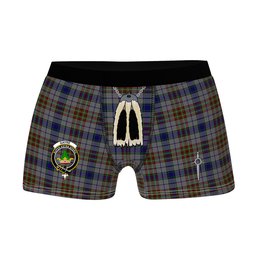 ScotsTee Shop Scottish Gayre Hunting Clan Crest Highland Kilt Sporran Tartan Boxer Briefs