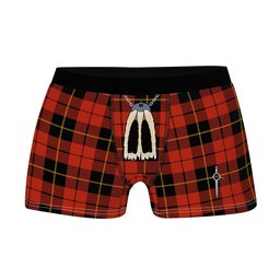 ScotsTee Shop Scottish Wallace Ancient Clan Highland Kilt Sporran Tartan Boxer Briefs