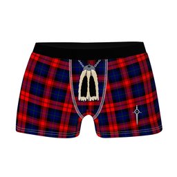 ScotsTee Shop Scottish McCracken Clan Highland Kilt Sporran Tartan Boxer Briefs