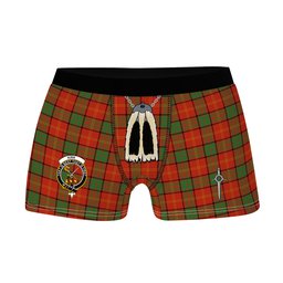 ScotsTee Shop Scottish Kirk Ancient Clan Crest Highland Kilt Sporran Tartan Boxer Briefs