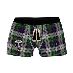 ScotsTee Shop Scottish Malcolm Dress Clan Crest Highland Kilt Sporran Tartan Boxer Briefs