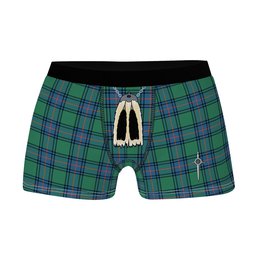 ScotsTee Shop Scottish Shaw Ancient Clan Highland Kilt Sporran Tartan Boxer Briefs