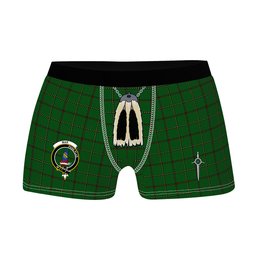 ScotsTee Shop Scottish Mar Tribe Clan Crest Highland Kilt Sporran Tartan Boxer Briefs