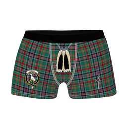 ScotsTee Shop Scottish Hunter Old Ancient Clan Crest Highland Kilt Sporran Tartan Boxer Briefs