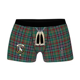 ScotsTee Shop Scottish Hunter Old Ancient Clan Crest Highland Kilt Sporran Tartan Boxer Briefs