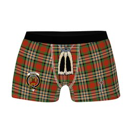 ScotsTee Shop Scottish MakGill Ancient Clan Crest Highland Kilt Sporran Tartan Boxer Briefs