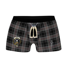 ScotsTee Shop Scottish Moffat Modern Clan Crest Highland Kilt Sporran Tartan Boxer Briefs