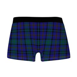 ScotsTee Shop Scottish Weir Ancient Tartan Clan Crest Highland Kilt Sporran Tartan Boxer Briefs