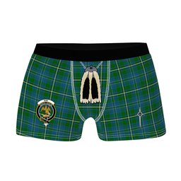 ScotsTee Shop Scottish Hay Hunting Clan Crest Highland Kilt Sporran Tartan Boxer Briefs