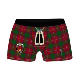 ScotsTee Shop Scottish Rattray Clan Crest Highland Kilt Sporran Tartan Boxer Briefs