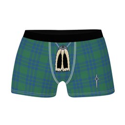 ScotsTee Shop Scottish Montgomery Ancient Clan Highland Kilt Sporran Tartan Boxer Briefs