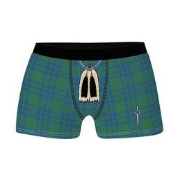 ScotsTee Shop Scottish Montgomery Ancient Clan Highland Kilt Sporran Tartan Boxer Briefs
