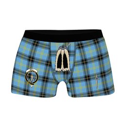 ScotsTee Shop Scottish Bell of the Borders Modern Clan Crest Highland Kilt Sporran Tartan Boxer Briefs