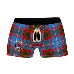 ScotsTee Shop Scottish Sideserf Clan Crest Highland Kilt Sporran Tartan Boxer Briefs
