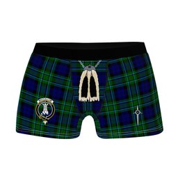 ScotsTee Shop Scottish MacCallum Modern SC Clan Crest Highland Kilt Sporran Tartan Boxer Briefs