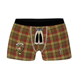 ScotsTee Shop Scottish MacMillan Old Weathered Clan Crest Highland Kilt Sporran Tartan Boxer Briefs