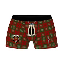 ScotsTee Shop Scottish Scott Clan Crest Highland Kilt Sporran Tartan Boxer Briefs