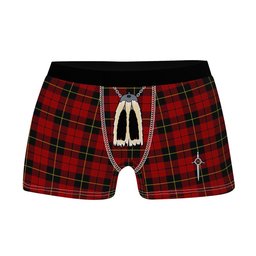 ScotsTee Shop Scottish Wallace Clan Highland Kilt Sporran Tartan Boxer Briefs