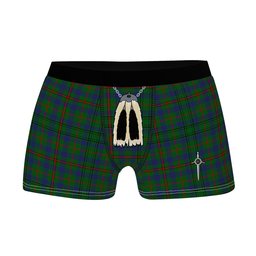 ScotsTee Shop Scottish Moncrieff of Atholl Clan Highland Kilt Sporran Tartan Boxer Briefs