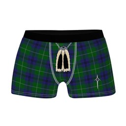 ScotsTee Shop Scottish Oliphant Clan Highland Kilt Sporran Tartan Boxer Briefs