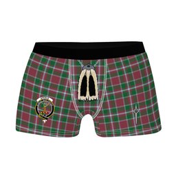ScotsTee Shop Scottish Spence Ancient Clan Crest Highland Kilt Sporran Tartan Boxer Briefs