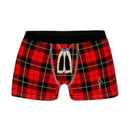 ScotsTee Shop Scottish Wallace Hunting Red Clan Highland Kilt Sporran Tartan Boxer Briefs