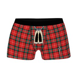 ScotsTee Shop Scottish Stewart Stuart of Bute Clan Highland Kilt Sporran Tartan Boxer Briefs