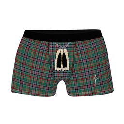 ScotsTee Shop Scottish Russell Old Ancient Clan Highland Kilt Sporran Tartan Boxer Briefs