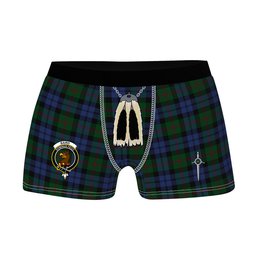 ScotsTee Shop Scottish Baird Clan Crest Highland Kilt Sporran Tartan Boxer Briefs