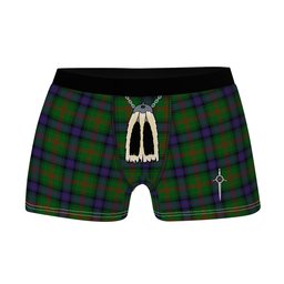 ScotsTee Shop Scottish Park Clan Highland Kilt Sporran Tartan Boxer Briefs