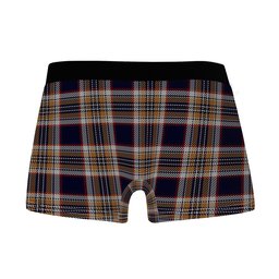 ScotsTee Shop Scottish Stewart Navy Clan Crest Highland Kilt Sporran Tartan Boxer Briefs