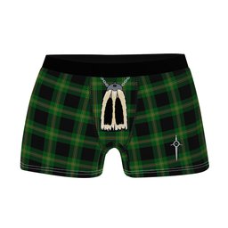 ScotsTee Shop Scottish Perry Hunting Green Clan Highland Kilt Sporran Tartan Boxer Briefs