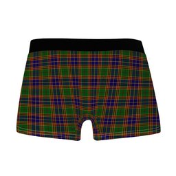 ScotsTee Shop Scottish Stephenson Old Clan Crest Highland Kilt Sporran Tartan Boxer Briefs