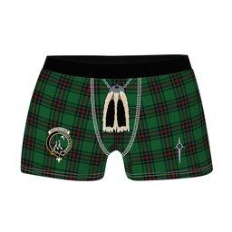 ScotsTee Shop Scottish Anstruther Clan Crest Highland Kilt Sporran Tartan Boxer Briefs