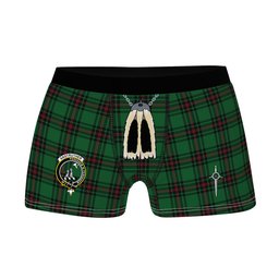 ScotsTee Shop Scottish Anstruther Clan Crest Highland Kilt Sporran Tartan Boxer Briefs