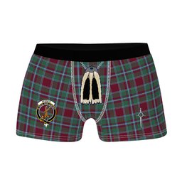 ScotsTee Shop Scottish Spence Clan Crest Highland Kilt Sporran Tartan Boxer Briefs