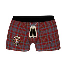 ScotsTee Shop Scottish Murray of Polmaise Clan Crest Highland Kilt Sporran Tartan Boxer Briefs