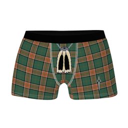 ScotsTee Shop Scottish Pollock Clan Highland Kilt Sporran Tartan Boxer Briefs